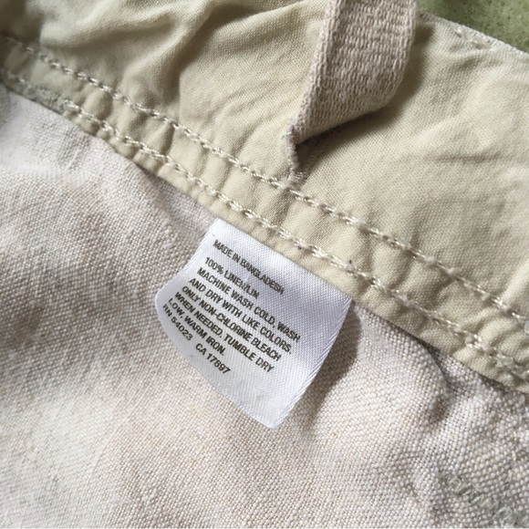 100% Linen Pants Old Navy (Soft Khaki) - Picture 11 of 12